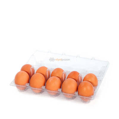 10'Lu Plastik Yumurta Viyolü (1200 Adet)