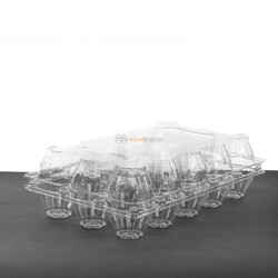 15'li Plastik Yumurta Viyolü (800 Adet) - Thumbnail