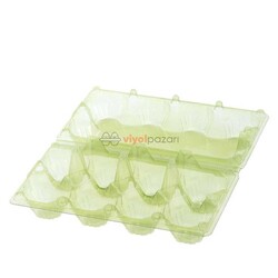 8 Li Yeşil Yumurta Viyolü 100 Adet - Thumbnail