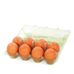 8 Li Yeşil Yumurta Viyolü 400 Adet - Thumbnail