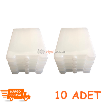 Buz Aküsü (21,5x14,5x21)cm 10 Adet