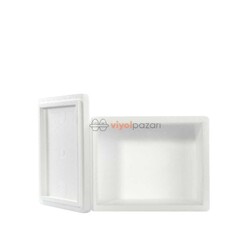 Viyol Pazarı - Strafor Köpük Kutu (26.6x16.2x15.5)cm 1 kg - 1 Adet D-2