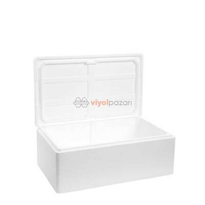 Strafor Köpük Kutu (50x40x21) cm 10kg - 2 Adet B-2